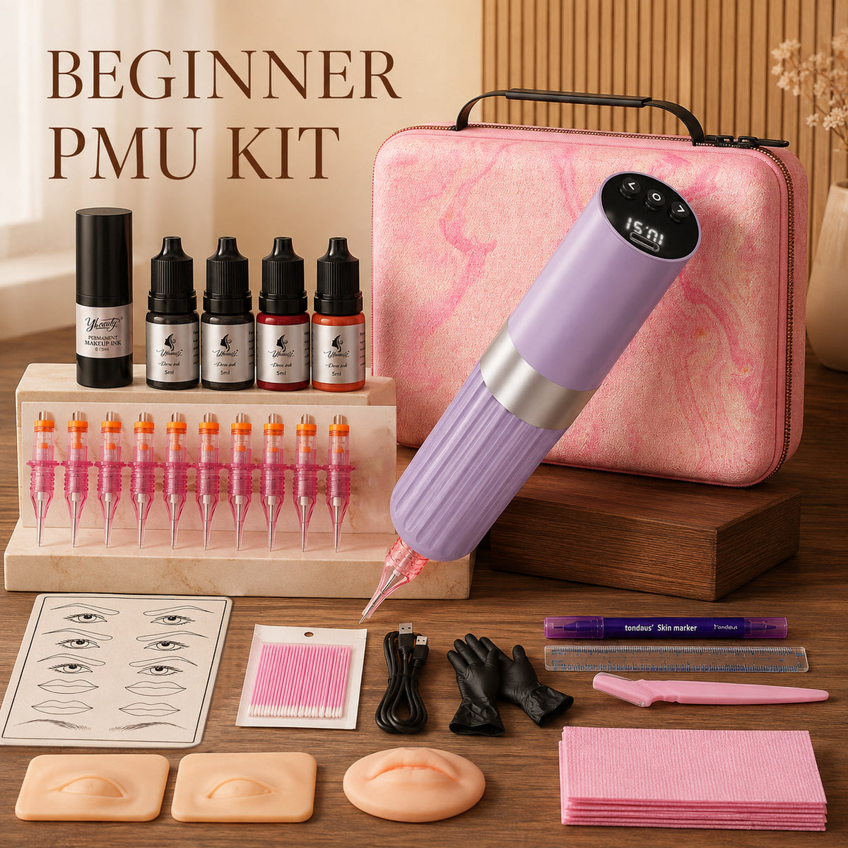InkGearLab Permanent Makeup Starter Kit