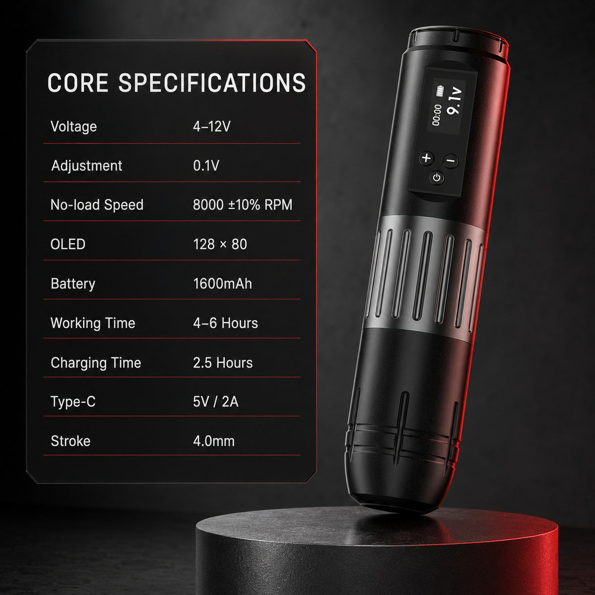 InkGearLab Wireless Tattoo Starter Kit