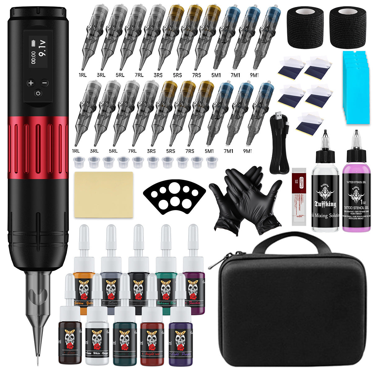InkGearLab Wireless Tattoo Starter Kit