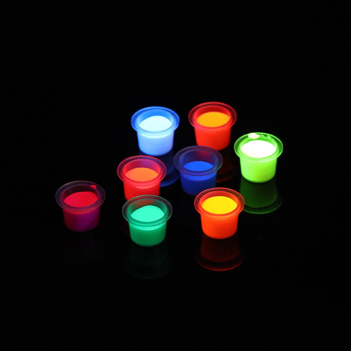 InkGearLab UV Reactive Tattoo Ink – 15ml Fluorescent Tattoo Pigment