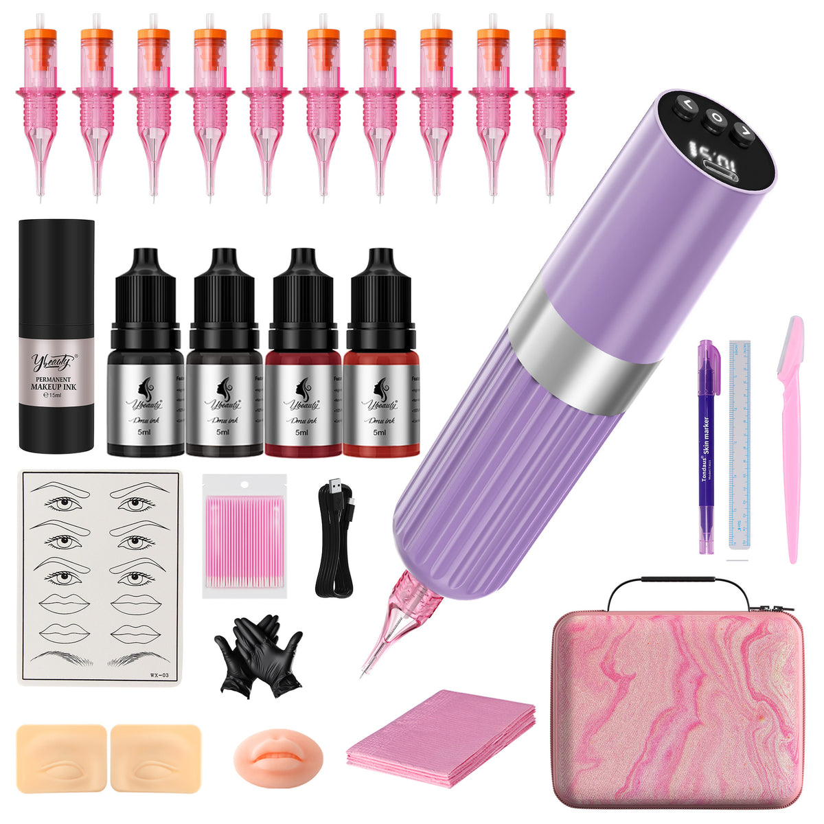 InkGearLab Permanent Makeup Starter Kit