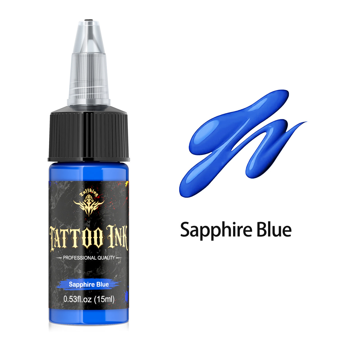 InkGearLab Tattoo Ink – 15ml Professional Tattoo Pigment, 21 Colors Available