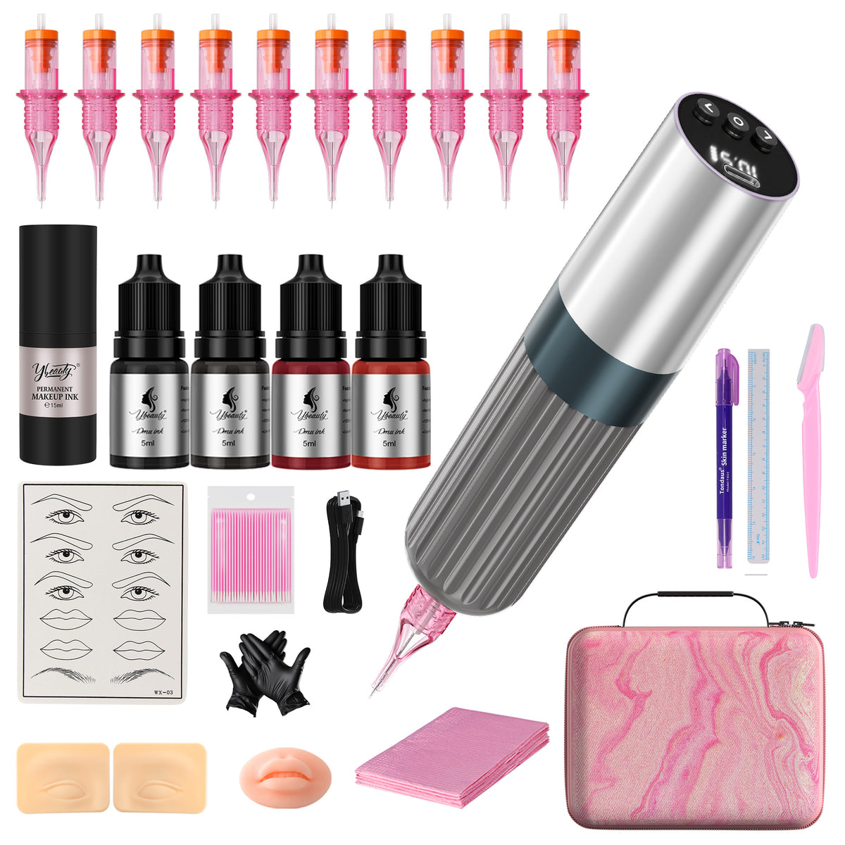 InkGearLab Permanent Makeup Starter Kit