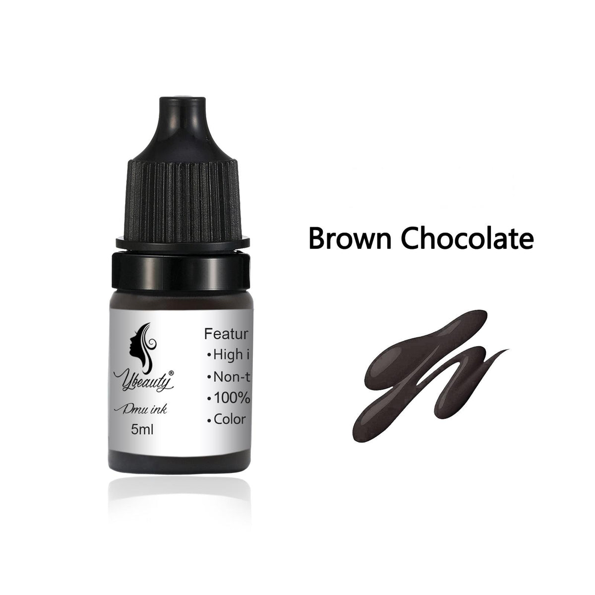 InkGearLab PMU Pigment – 5ml Permanent Makeup Pigment for Brows, Lips & Eyeliner | Beginner Friendly