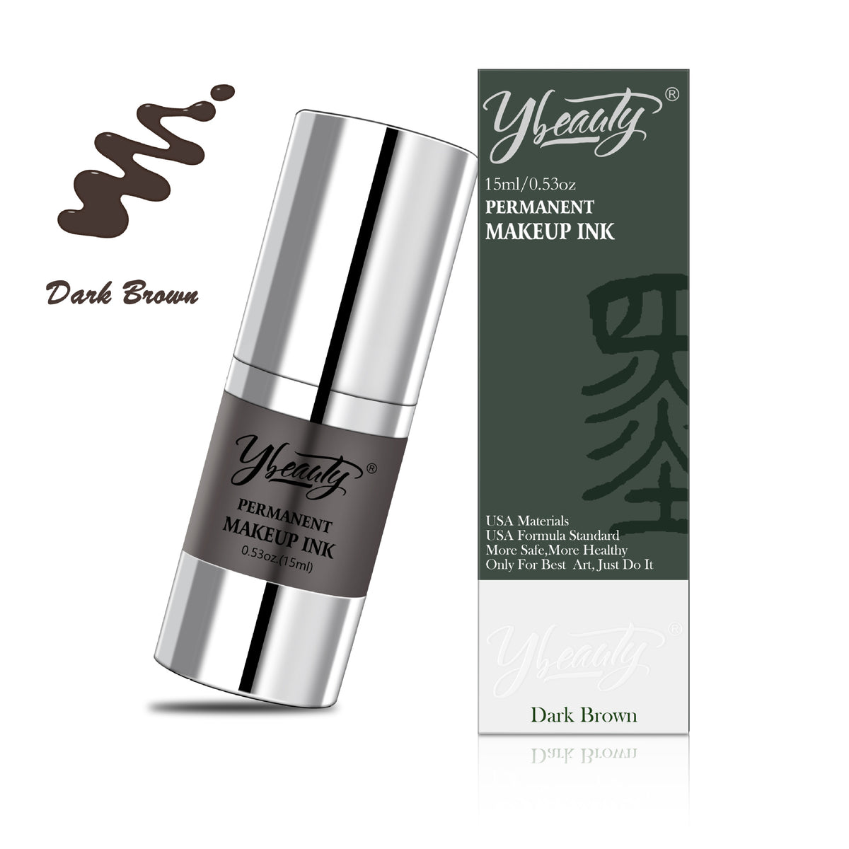InkGearLab PMU Color Pigment – 15ml Permanent Makeup Pigment for Brows, Lips & Eyeliner