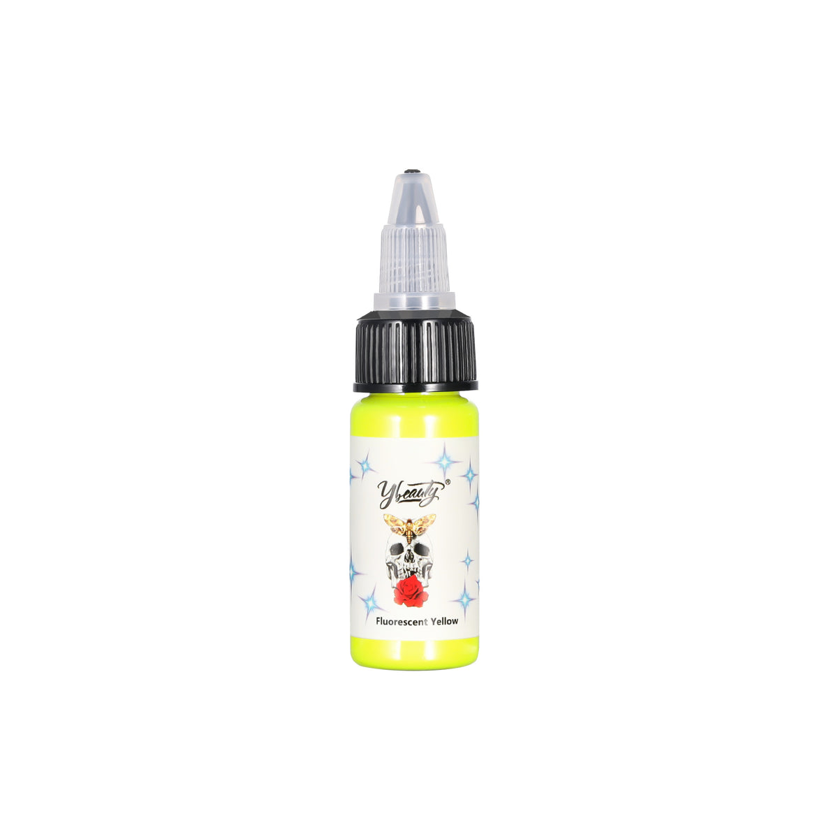InkGearLab UV Reactive Tattoo Ink – 15ml Fluorescent Tattoo Pigment