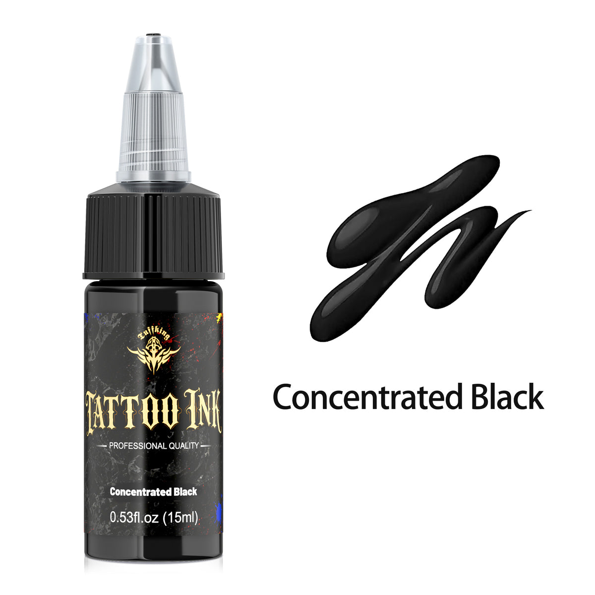 InkGearLab Tattoo Ink – 15ml Professional Tattoo Pigment, 21 Colors Available