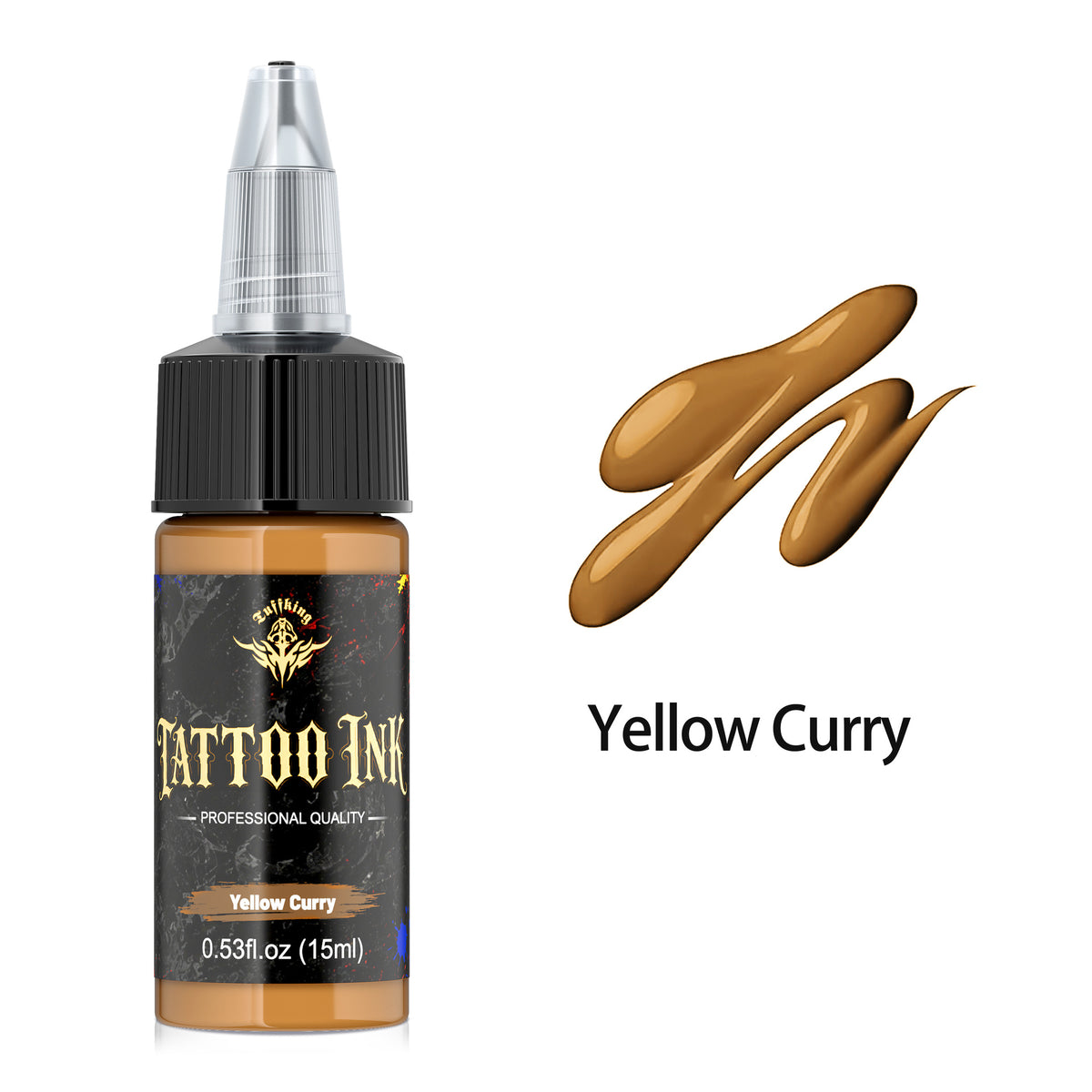 InkGearLab Tattoo Ink – 15ml Professional Tattoo Pigment, 21 Colors Available