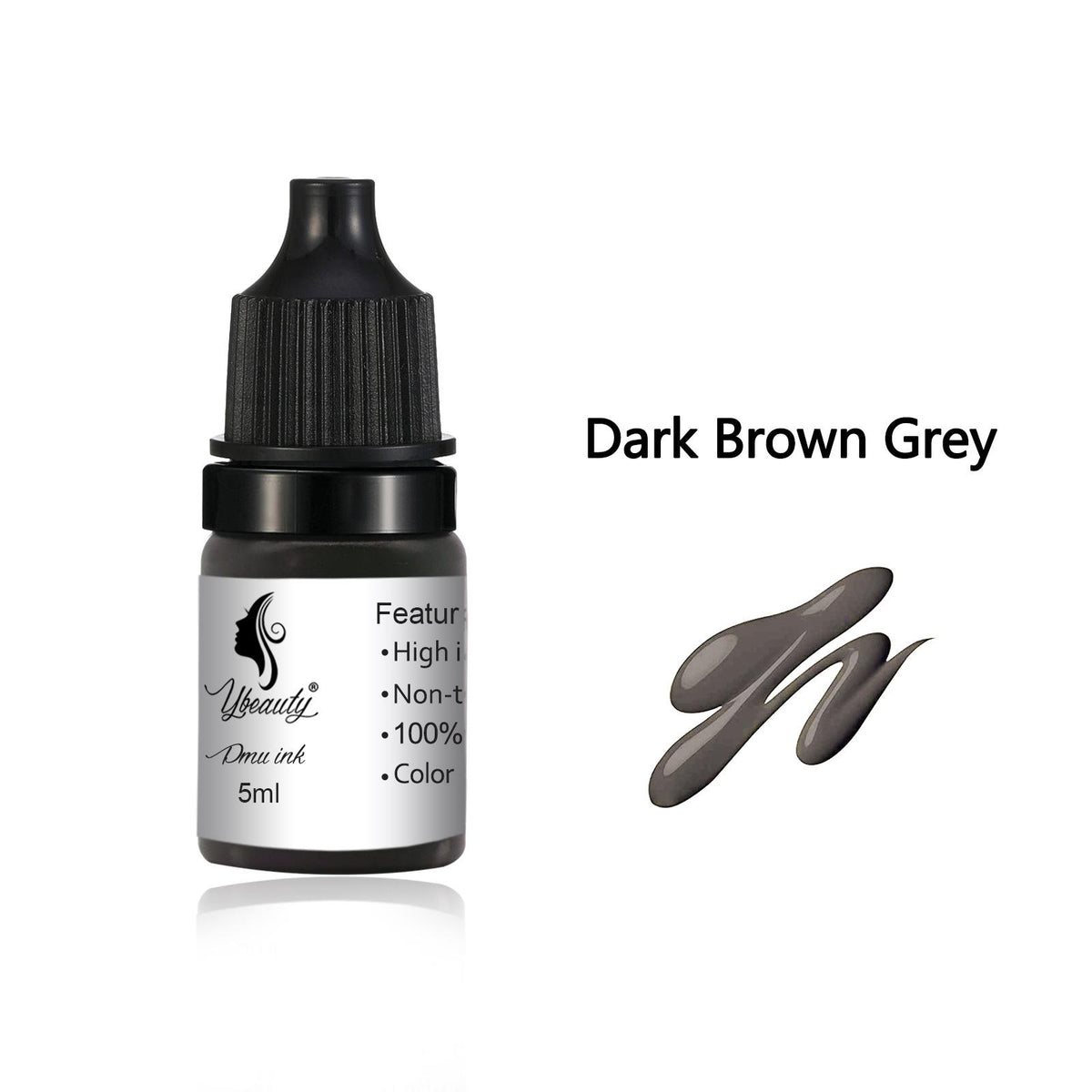 InkGearLab PMU Pigment – 5ml Permanent Makeup Pigment for Brows, Lips & Eyeliner | Beginner Friendly