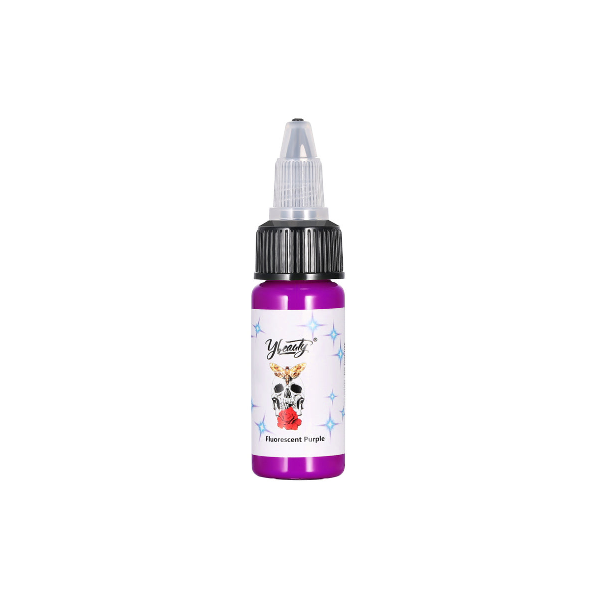 InkGearLab UV Reactive Tattoo Ink – 15ml Fluorescent Tattoo Pigment