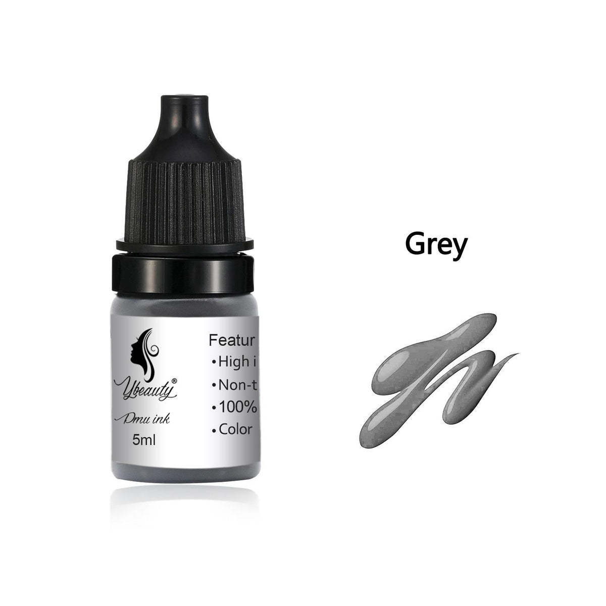 InkGearLab PMU Pigment – 5ml Permanent Makeup Pigment for Brows, Lips & Eyeliner | Beginner Friendly