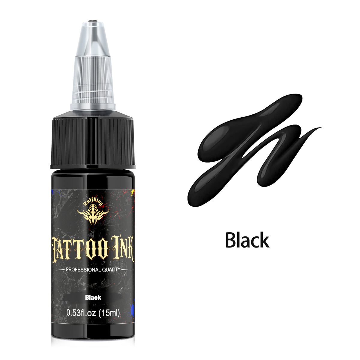 InkGearLab Tattoo Ink – 15ml Professional Tattoo Pigment, 21 Colors Available