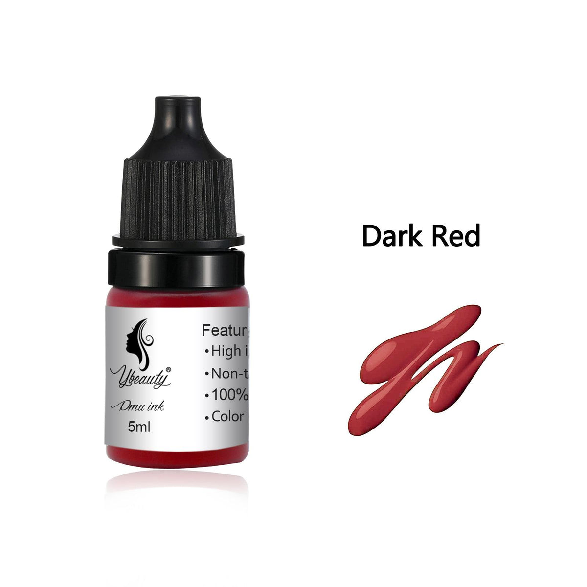 InkGearLab PMU Pigment – 5ml Permanent Makeup Pigment for Brows, Lips & Eyeliner | Beginner Friendly