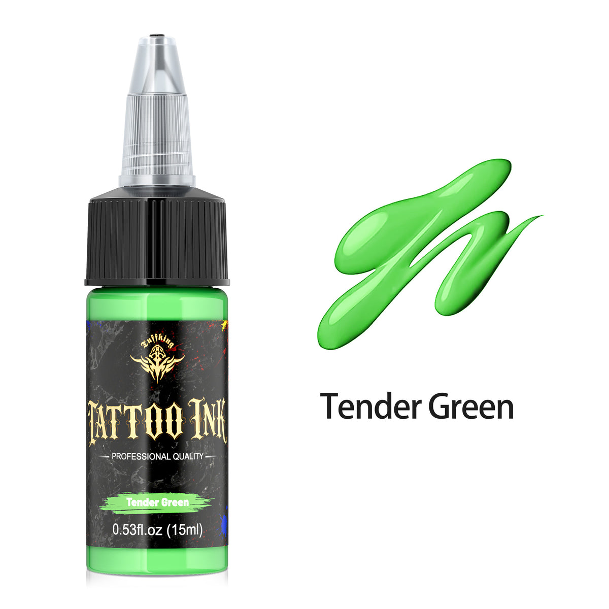 InkGearLab Tattoo Ink – 15ml Professional Tattoo Pigment, 21 Colors Available