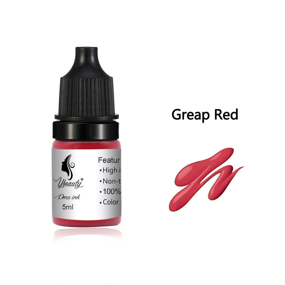 InkGearLab PMU Pigment – 5ml Permanent Makeup Pigment for Brows, Lips & Eyeliner | Beginner Friendly