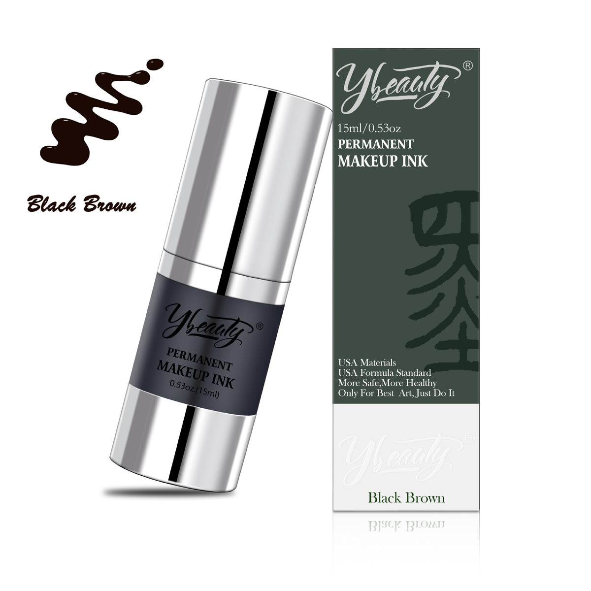 InkGearLab PMU Color Pigment – 15ml Permanent Makeup Pigment for Brows, Lips & Eyeliner