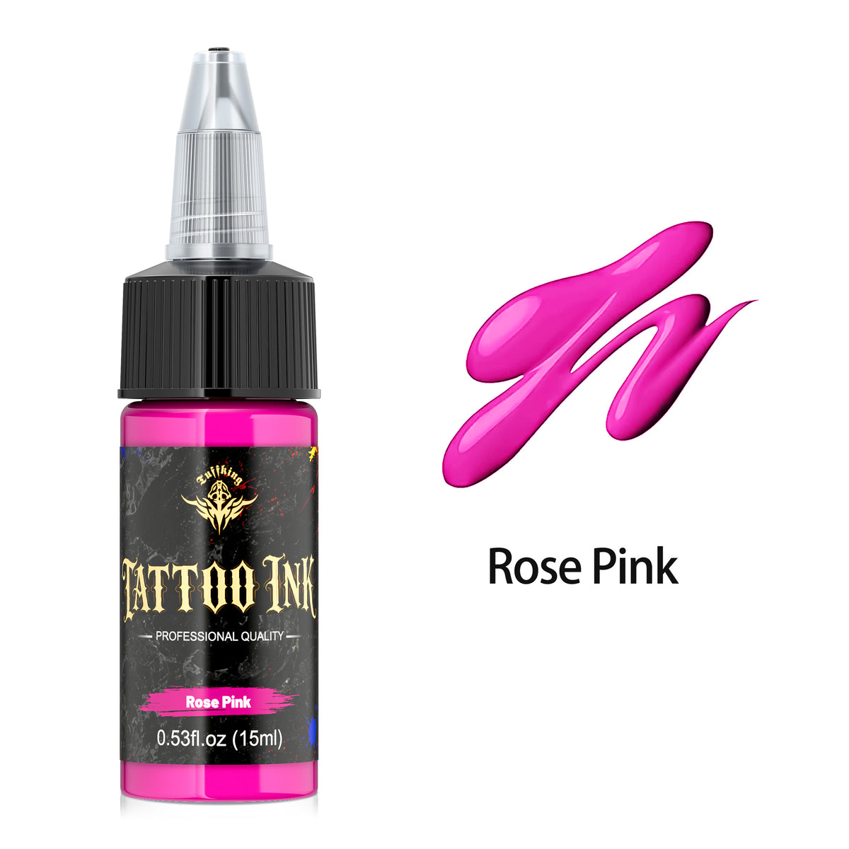 InkGearLab Tattoo Ink – 15ml Professional Tattoo Pigment, 21 Colors Available