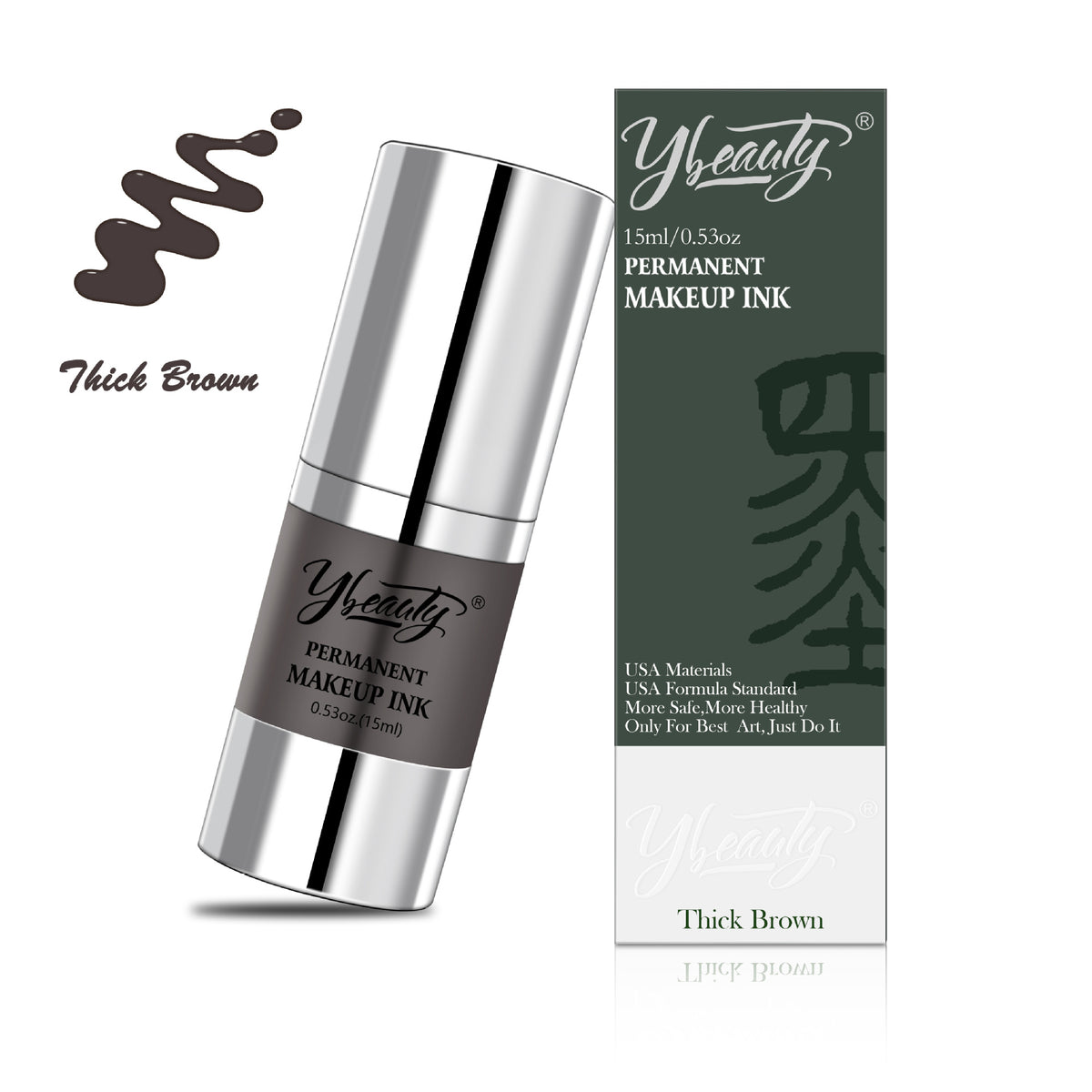 InkGearLab PMU Color Pigment – 15ml Permanent Makeup Pigment for Brows, Lips & Eyeliner