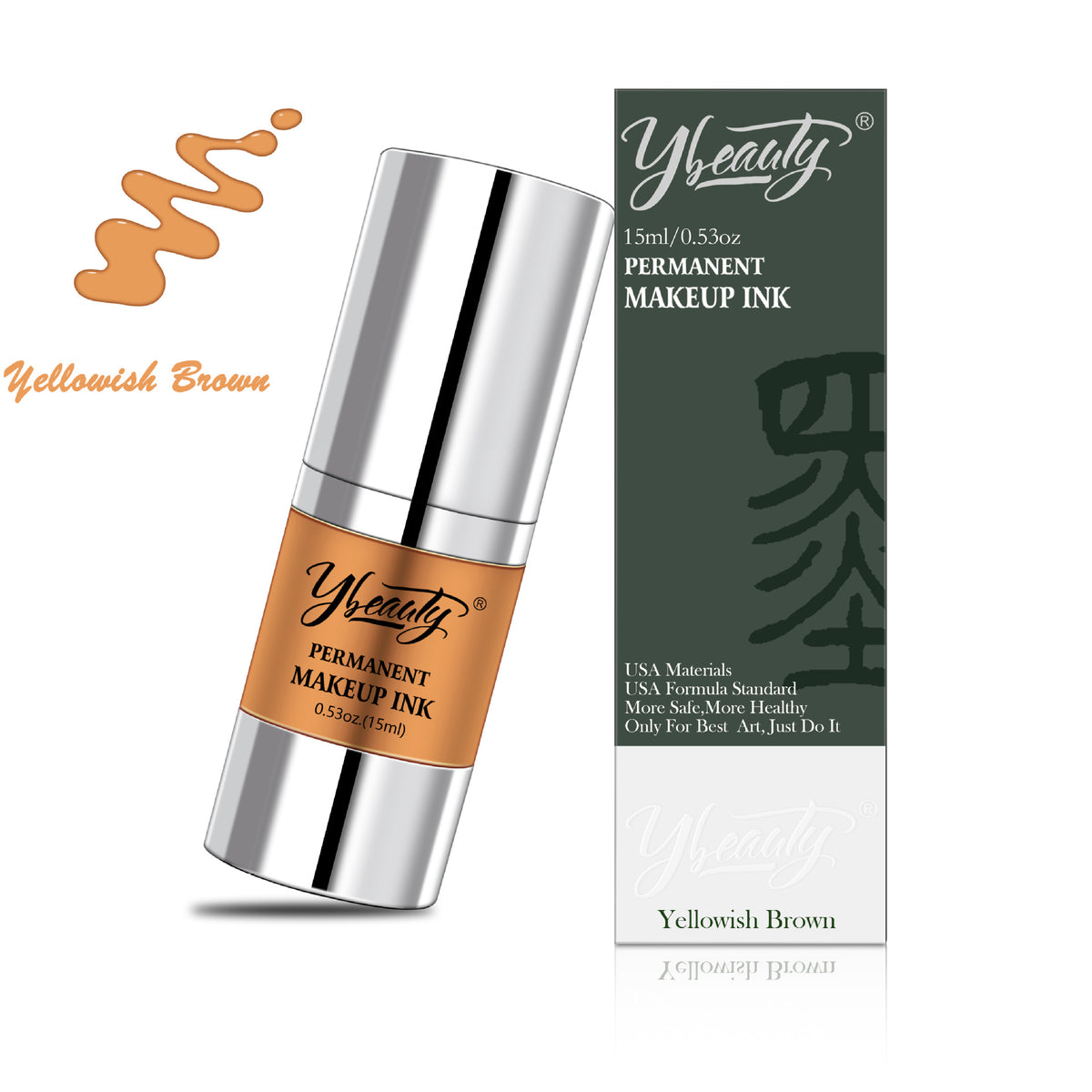 InkGearLab PMU Color Pigment – 15ml Permanent Makeup Pigment for Brows, Lips & Eyeliner