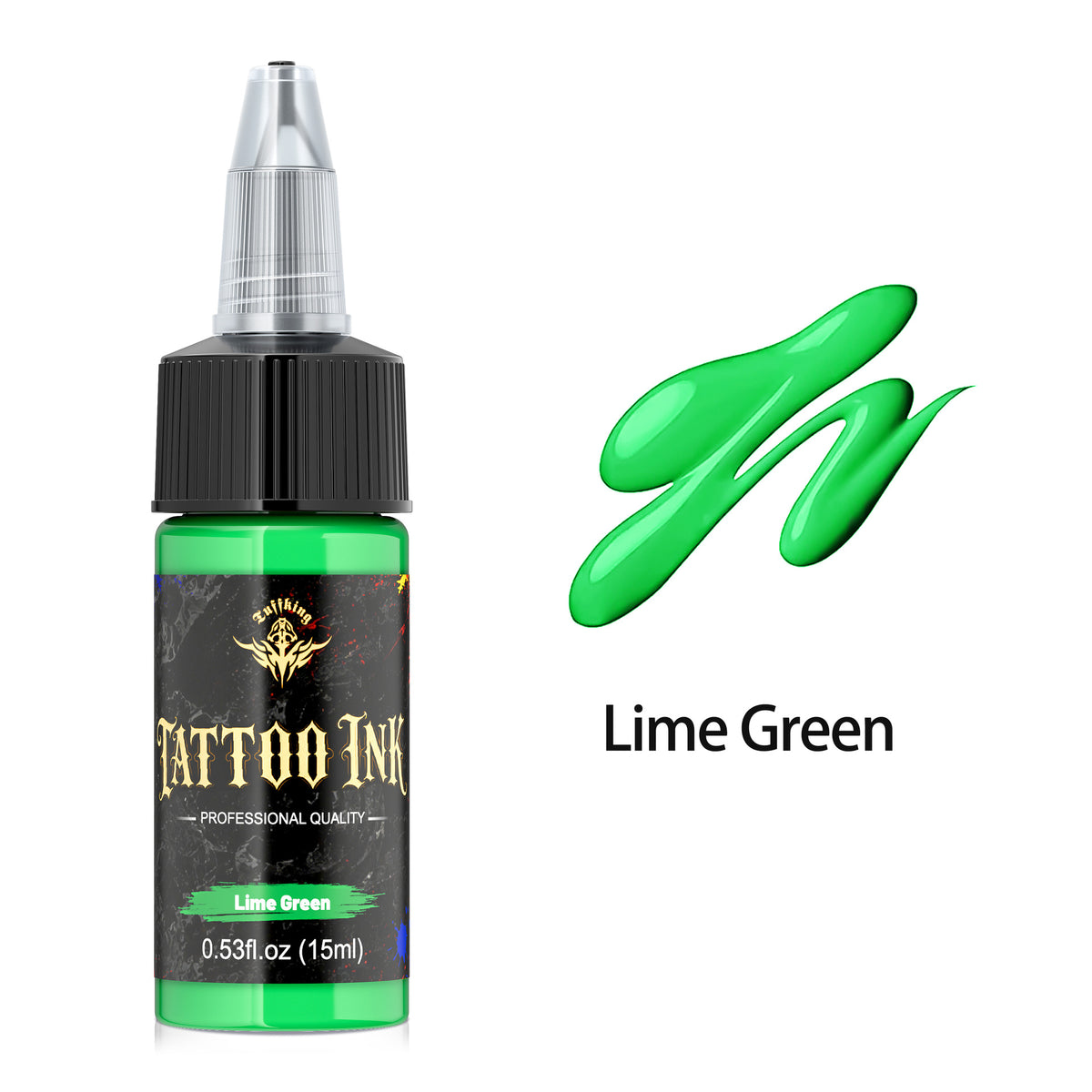 InkGearLab Tattoo Ink – 15ml Professional Tattoo Pigment, 21 Colors Available