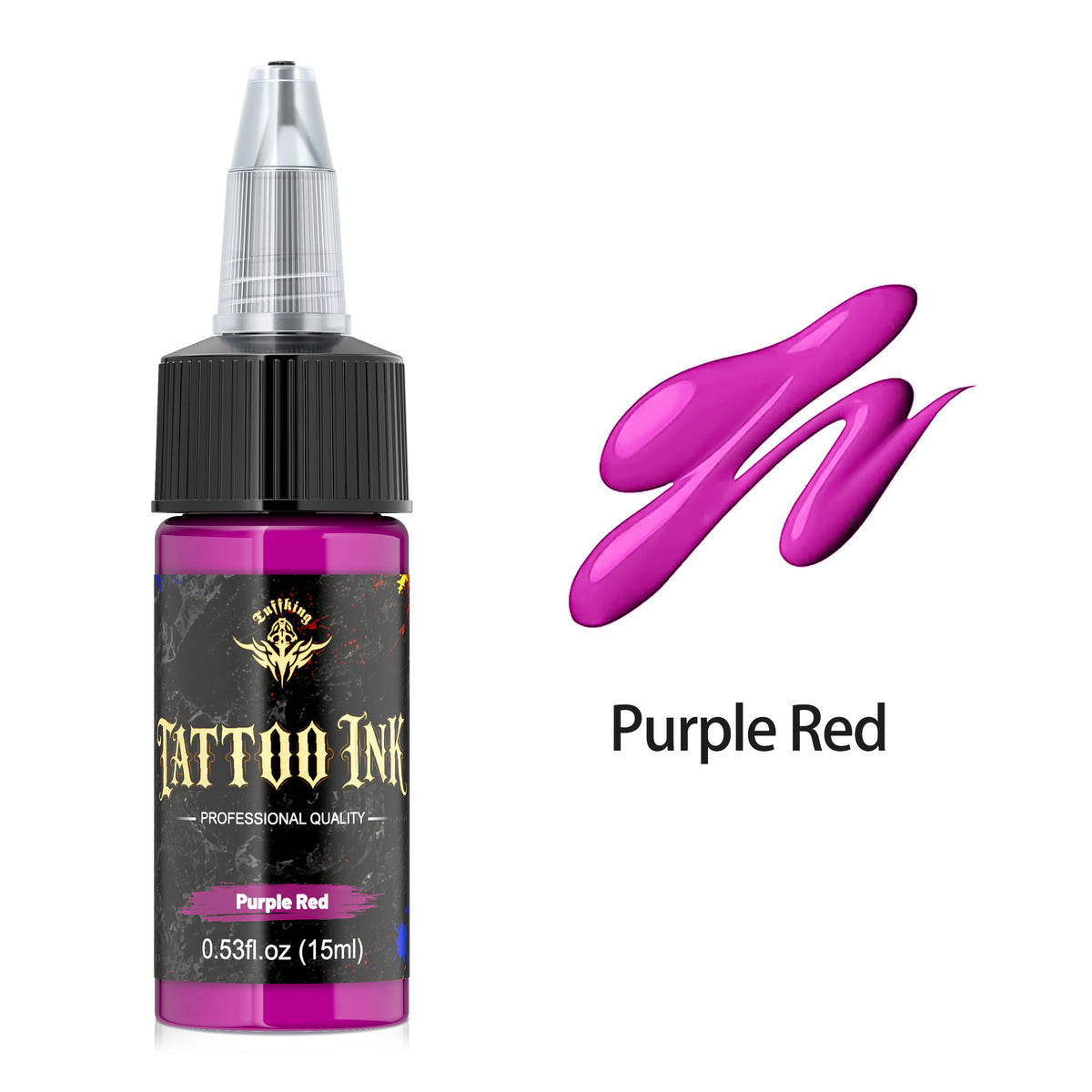 InkGearLab Tattoo Ink – 15ml Professional Tattoo Pigment, 21 Colors Available